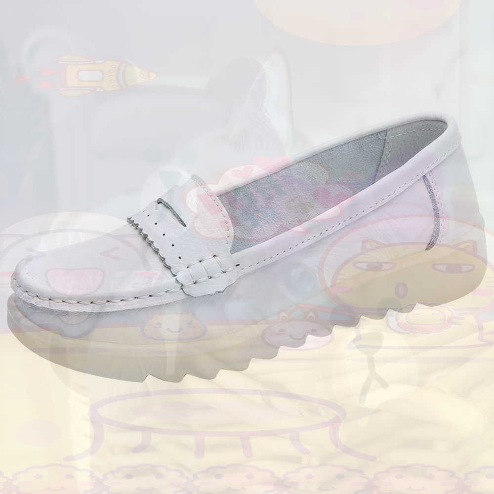 Women Shoes Brown Colour - 모카신 운전 십대 운동화 스케이트 보드