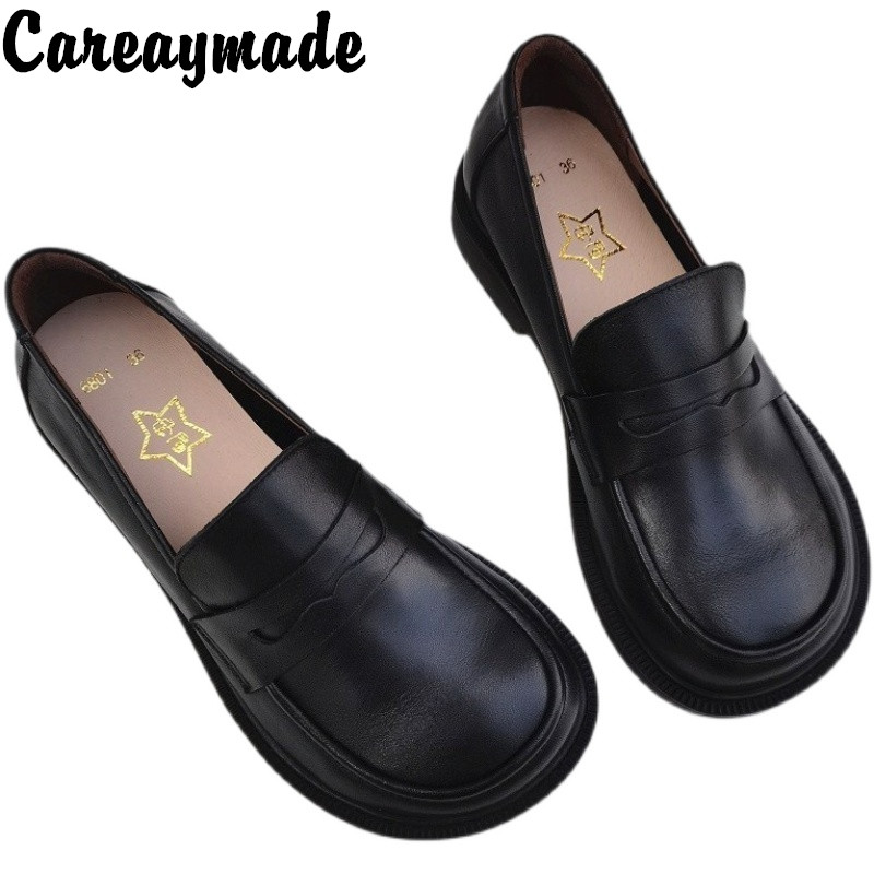 Women Shoes Size To Men - Careaymade-여성용 캐주얼 신발, 슬립온 옥스포드 신발,