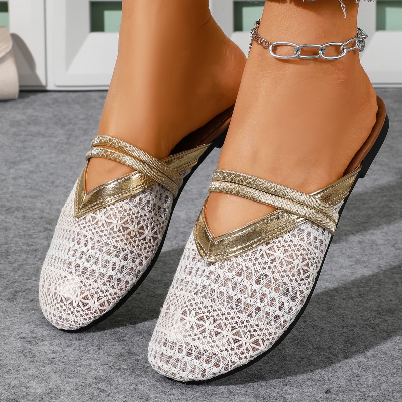 여성 여름용 앞이 막힌 비치 슬리퍼 편안하고 통기성 좋 - Slip On Mule Flat 리뷰 및 가격