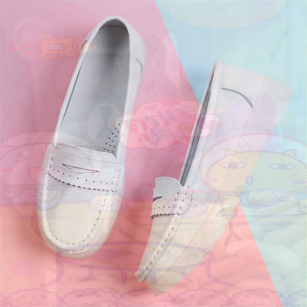 모카신 운전 십대 운동화 스케이트 보드 여성 신발 실버 - Women Shoes Brown Colour 리뷰 및 가격