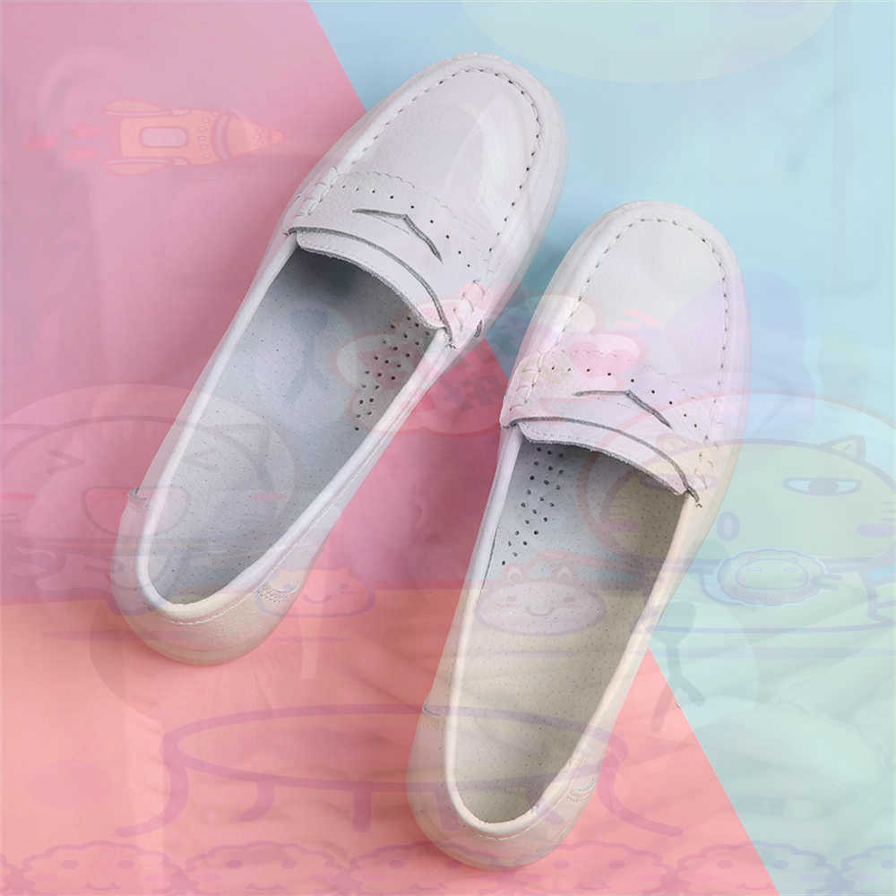모카신 운전 십대 운동화 스케이트 보드 여성 신발 실버 - Women Shoes Brown Colour 리뷰 및 가격
