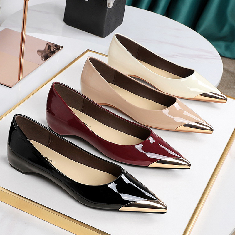 빅트리 슈즈 로우힐 여성화 에나멜 가죽 웨지힐 여성 펌 - Women Shoes Size To Men 리뷰 및 가격