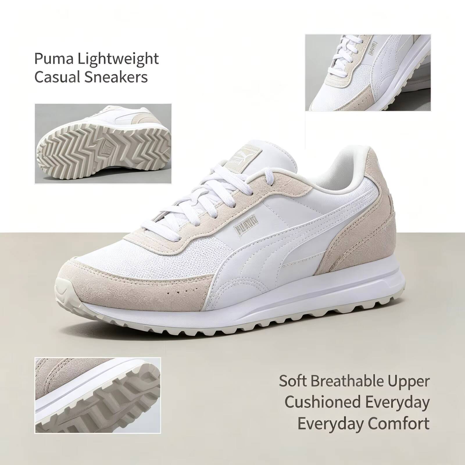 새로운 핫 푸마 화이트 경량 러닝화 메쉬 갑피 스웨이드 - Women Shoes Jordan 리뷰 및 가격