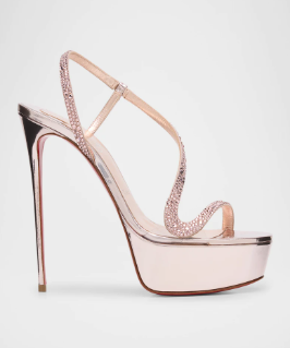 메탈릭 가죽 플랫폼 스틸레토 샌들 섹시 로즈골드 202 - Women Shoes Formal 리뷰 및 가격