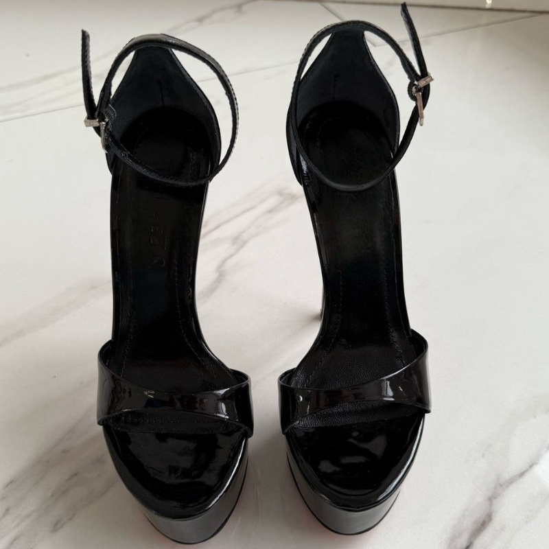 여성 여름 하이힐 샌들, 라운드 토, 피프 토, 얇은  - Women'S Shoes Peep Toe 리뷰 및 가격