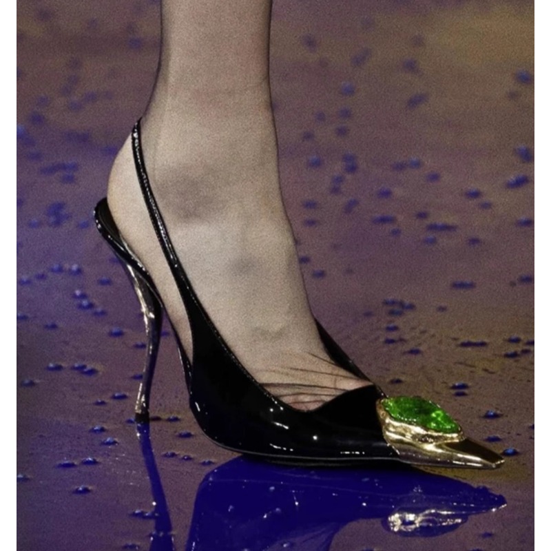 디자이너 스트리트 스타일 디자인 인레이 다이아몬드 여성 - Women Shoes Formal 리뷰 및 가격