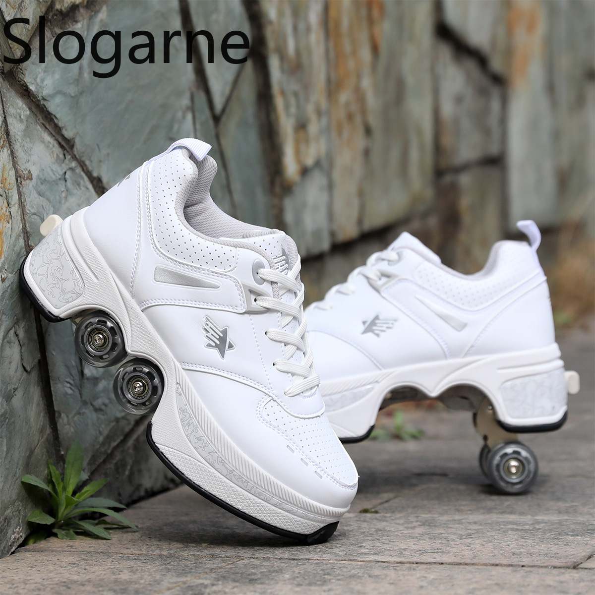 여성용 4륜 변형 롤러 스케이트 신발 남성용 캐주얼 스 - Women Shoes Size To Men 리뷰 및 가격