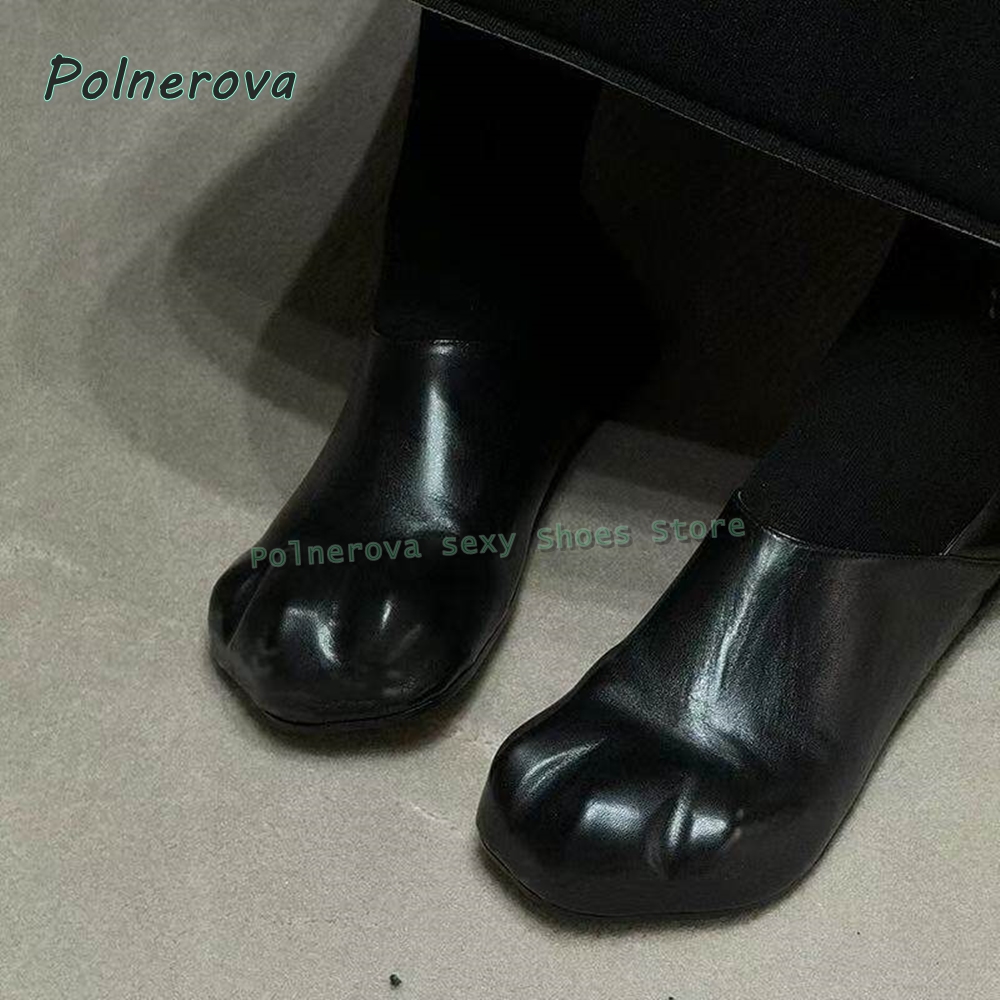 여성용 미니멀리스트 클로 토 뮬 블랙 가죽 슬립온 플랫 - Slip On Mule Flat 리뷰 및 가격