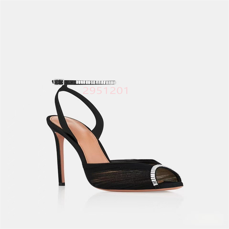 크리스탈 V 포인티드 토 여성 화이트 레이스 메쉬 샌들 - Women'S Shoes Peep Toe 리뷰 및 가격